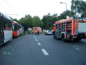 VU PKW KVB Bahn Koeln Vogelsang Venloerst Kohlgrabenweg P083